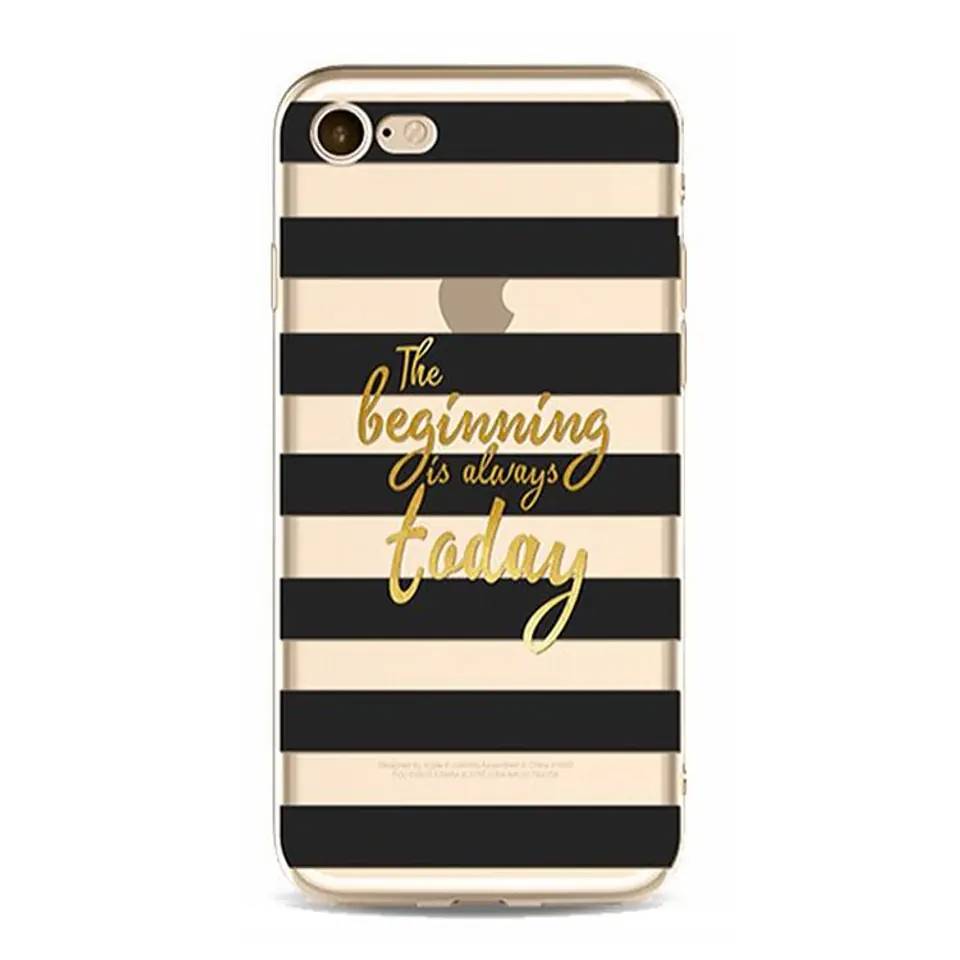 ⁨IPHONE 5/5S PHONE CASE - THE BEGINNING IS ALWAYS TODAY CASE16WZ9⁩ at Wasserman.eu