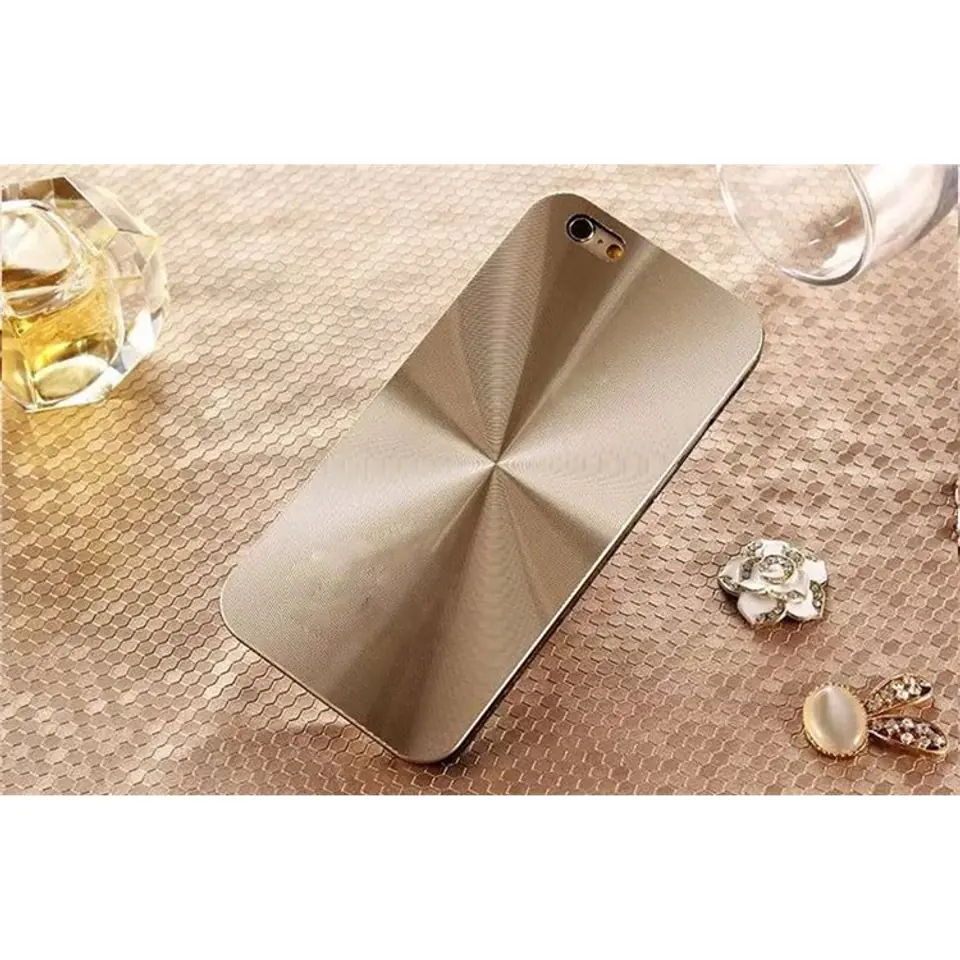 ALUMINIOWE ETUI CASE NA TELEFON IPHONE 5/5S - ZŁOTE ETUI21 w sklepie Wasserman.eu