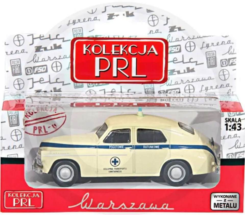 ⁨KOLEKCJA PRL WARSZAWA M-20 POGOTOWIE⁩ w sklepie Wasserman.eu