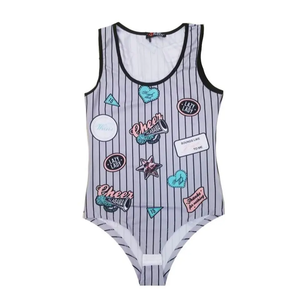 BODY Z NADRUKIEM - SZARE - XBODY1SZ w sklepie Wasserman.eu