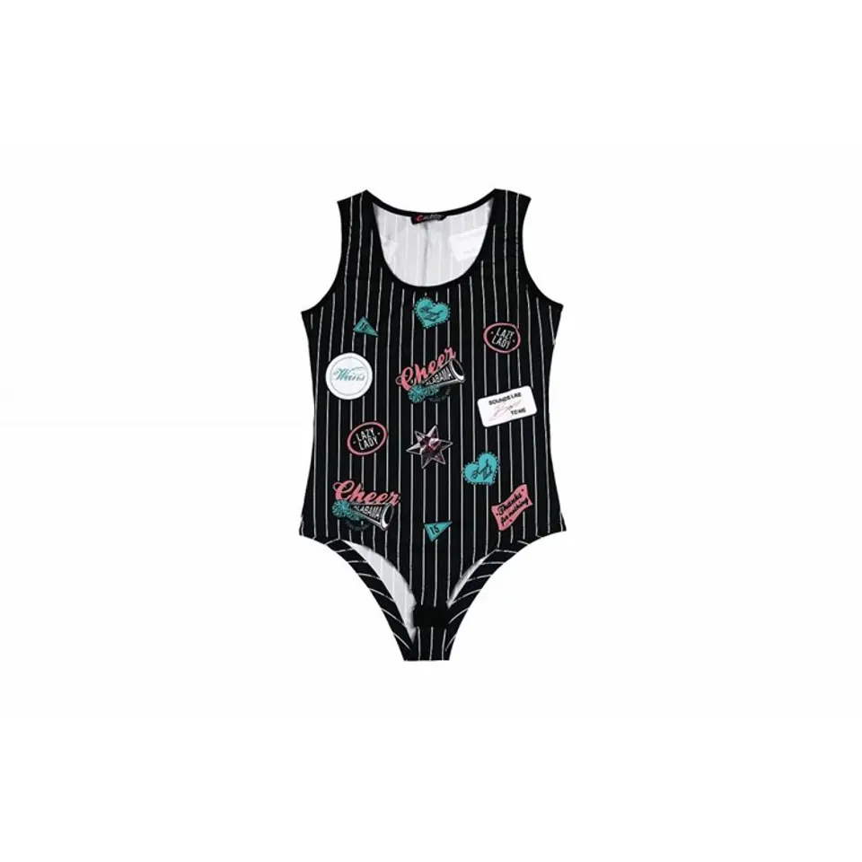 BODY Z NADRUKIEM - CZARNE - XBODY1CZ w sklepie Wasserman.eu