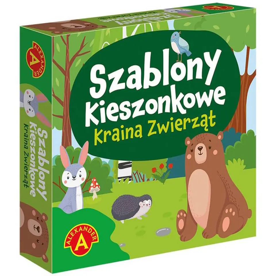 ⁨SZABLONY KIESZONKOWE KRAINA ZWIERZĄT⁩ w sklepie Wasserman.eu