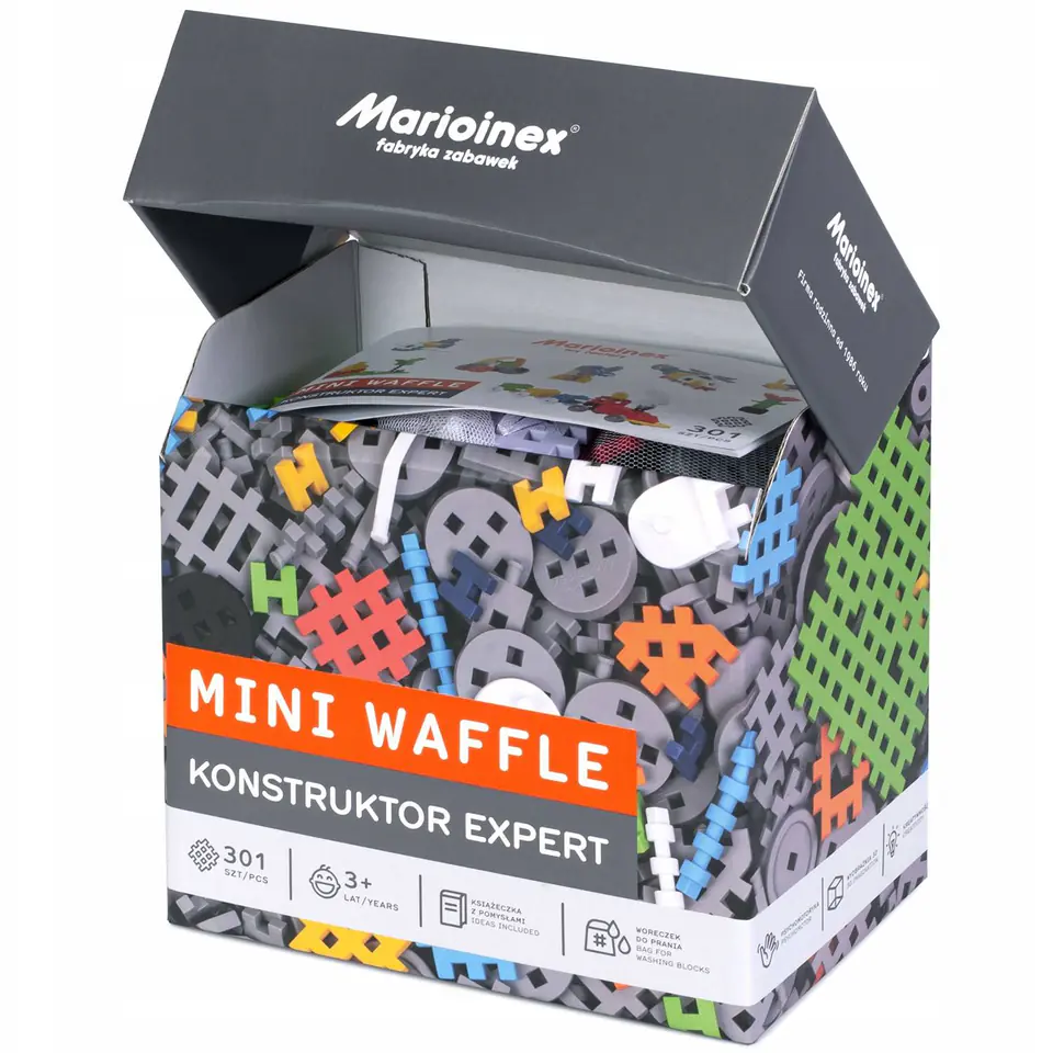 ⁨Blocks Mini Waffle Constructor 301 elements⁩ at Wasserman.eu