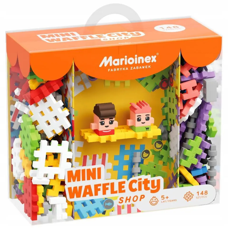 ⁨Waffle blocks mini - Shop 148 pcs⁩ at Wasserman.eu