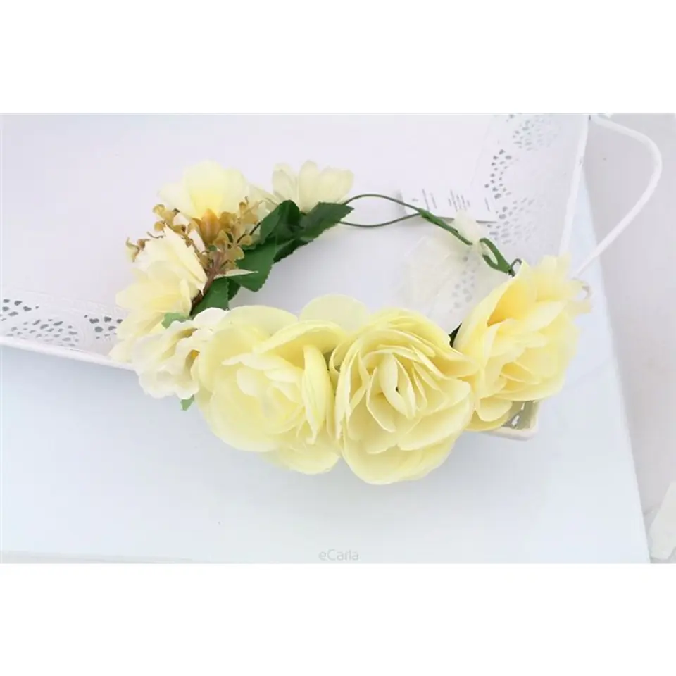 ⁨PEONY WREATH - WHITE W1B⁩ at Wasserman.eu