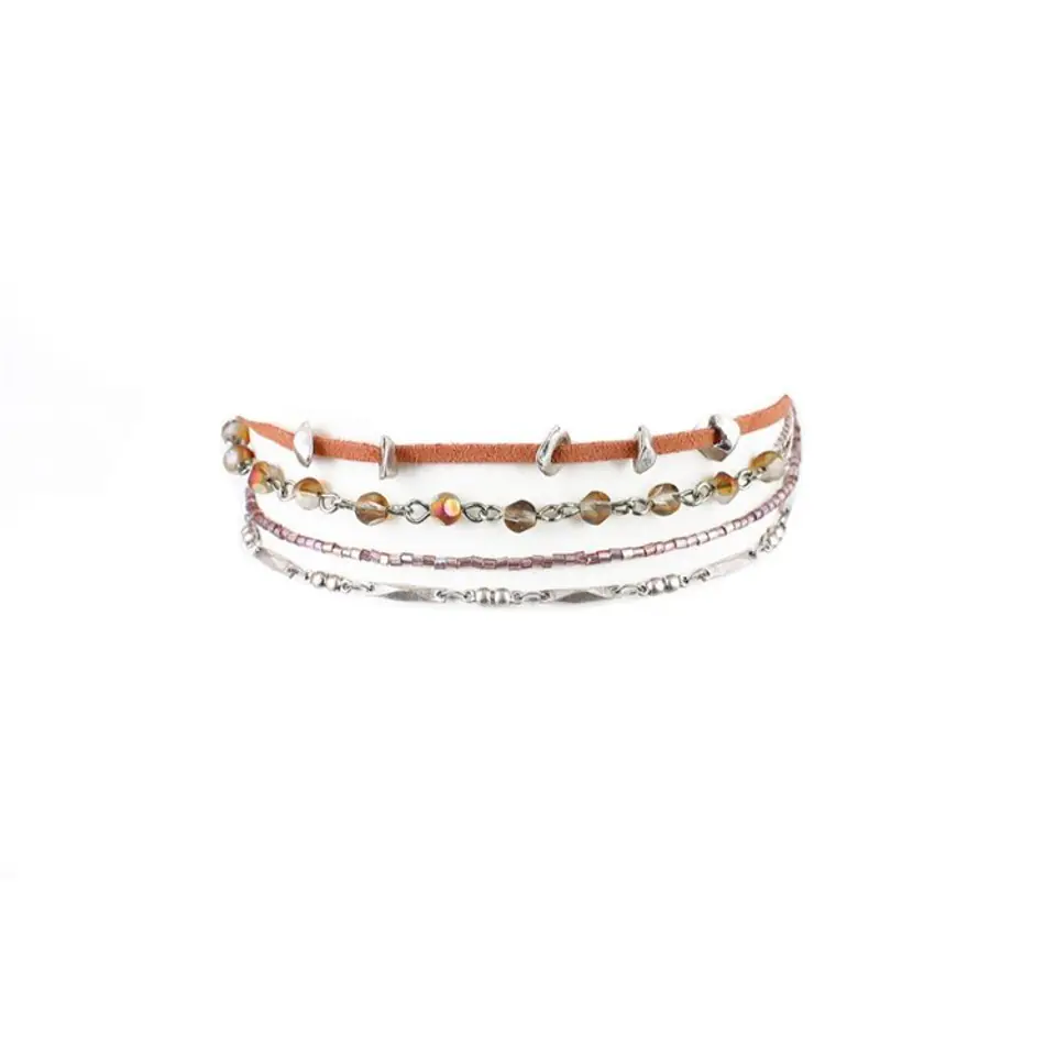 ⁨NASZYJNIK CHOKER BOHO N523⁩ w sklepie Wasserman.eu