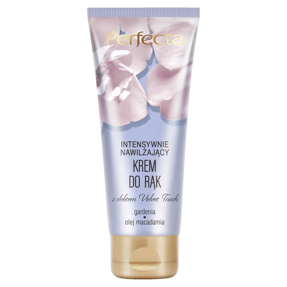 ⁨PERFECTA Intensywnie Nawilżający Krem do rąk Velvet Touch - Gardenia & Olej Macadamia 75ml⁩ w sklepie Wasserman.eu