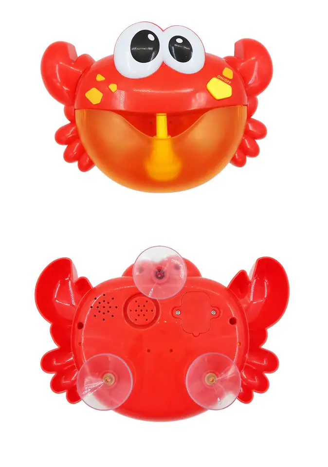 ⁨Foam bubble generator bath toy crab⁩ at Wasserman.eu