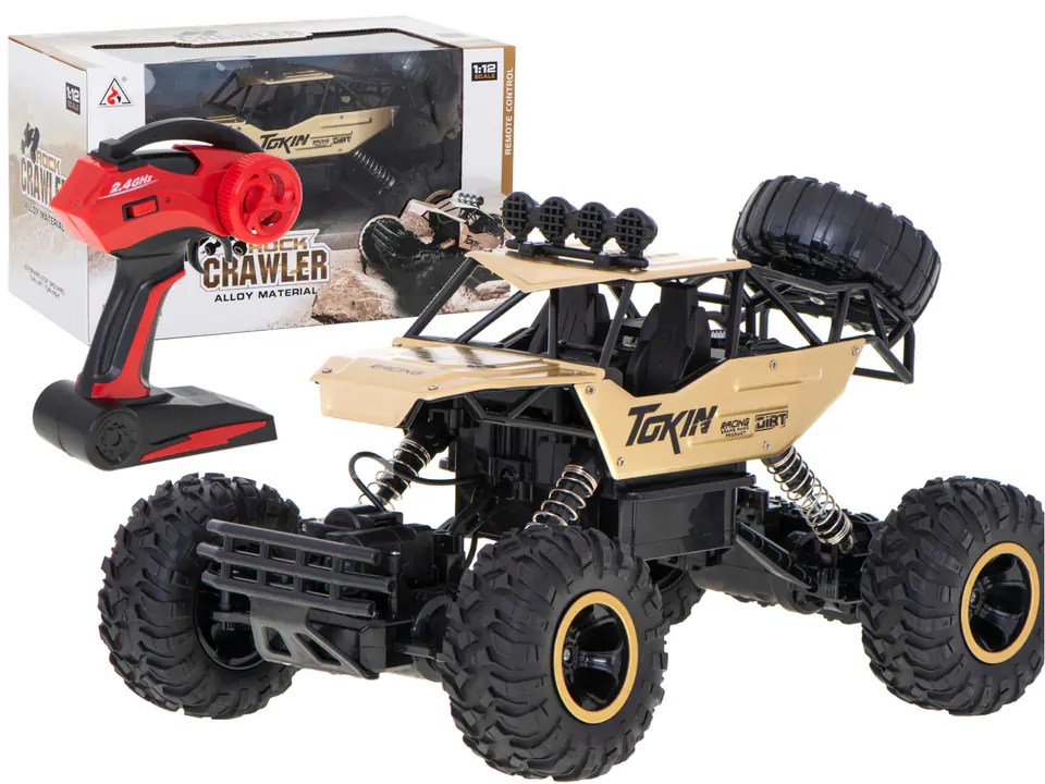 ⁨Car RC Rock Crawler 1:12 4WD METAL gold⁩ at Wasserman.eu