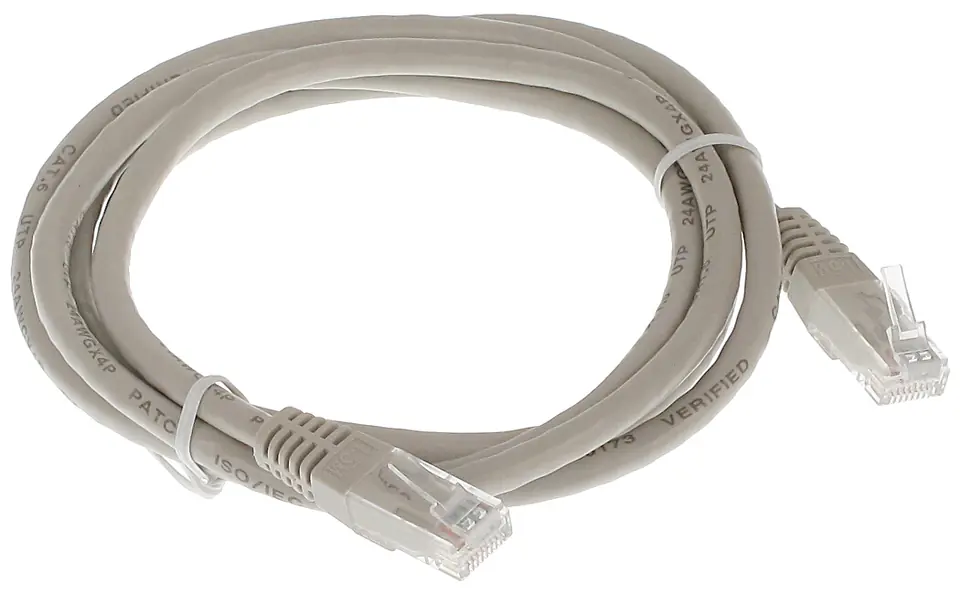 ⁨PATCH CORD RJ45/6/1.5-GREY 1.5 m⁩ at Wasserman.eu