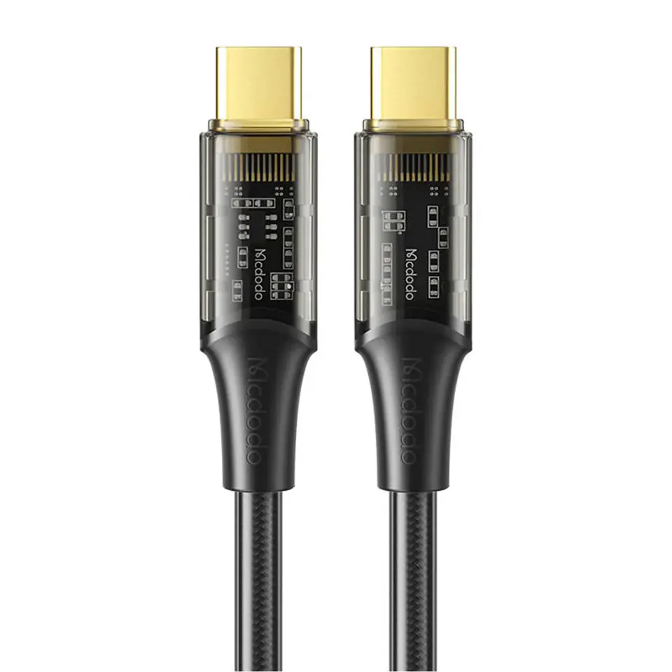 ⁨Kabel USB-C do USB-C Mcdodo CA-2110, PD 100W, 1.2m (czarny)⁩ w sklepie Wasserman.eu