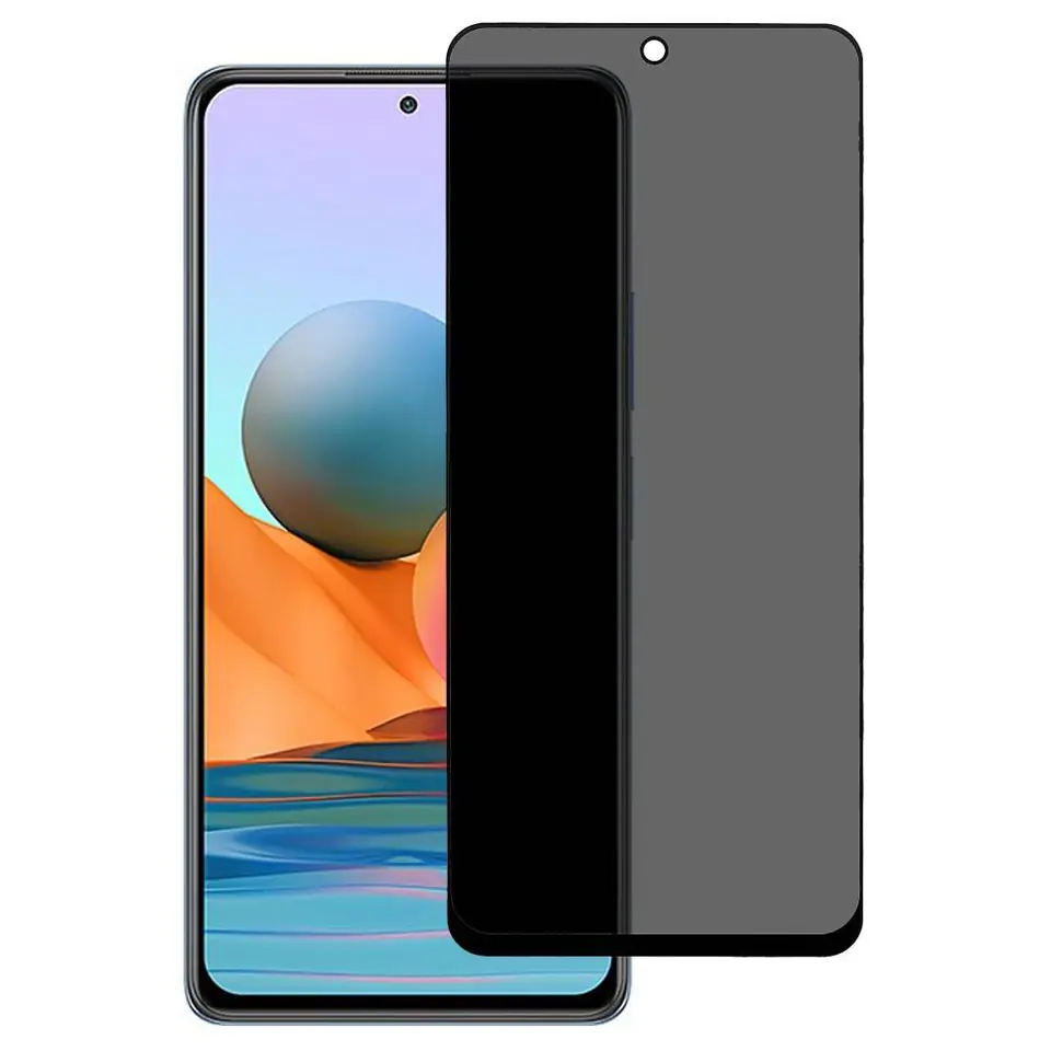 ⁨Szkło Hartowane XIAOMI REDMI NOTE 12 PRO / PRO+ Szkło Hartowane Prywatyzujące czarne⁩ w sklepie Wasserman.eu