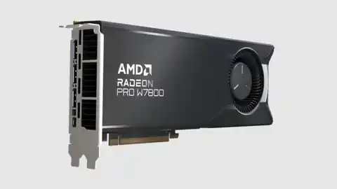 ⁨Karta graficzna AMD Radeon Pro W7800 32GB GDDR6 with ECC, 3x DisplayPort 2.1 , 1x Mini-DisplayPort 2.1, 260W, PCI Gen4 x16⁩ w sklepie Wasserman.eu