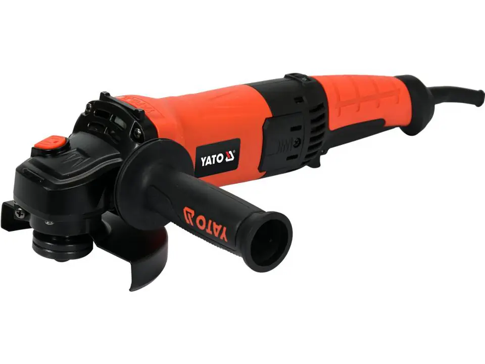 ⁨YATO ANGLE GRINDER 125mm 1400W SPEED CONTROL / REAR HANDLE⁩ at Wasserman.eu