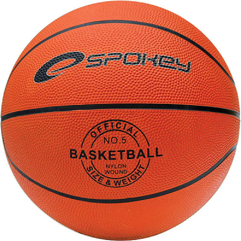 ⁨Piłka koszykowa Spokey Active roz 5 82401 (kolor Pomarańczowy, rozmiar 5)⁩ w sklepie Wasserman.eu