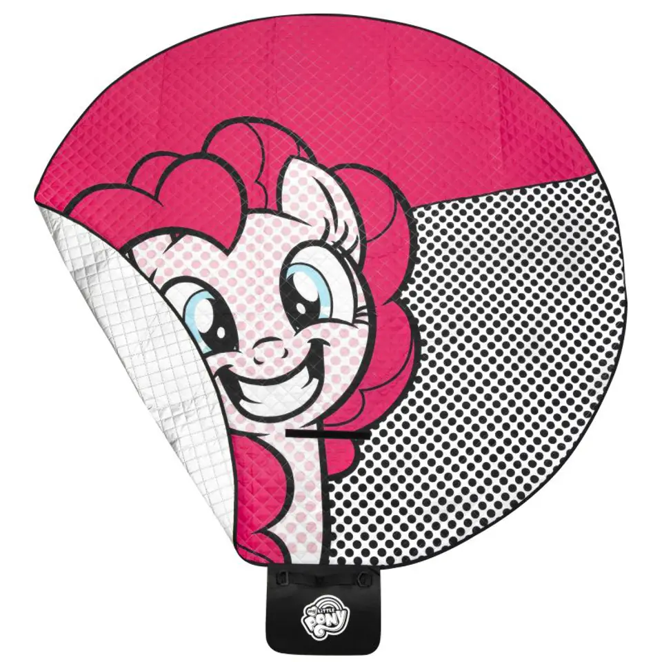 ⁨Koc piknikowy Spokey My Little Pony PIUMA (kolor Różowy, rozmiar dia 150cm)⁩ w sklepie Wasserman.eu
