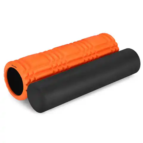 ⁨Zestaw wałków fitness 2w1 roller Spokey MIXROLL (kolor Pomarańczowy, rozmiar N/A)⁩ w sklepie Wasserman.eu