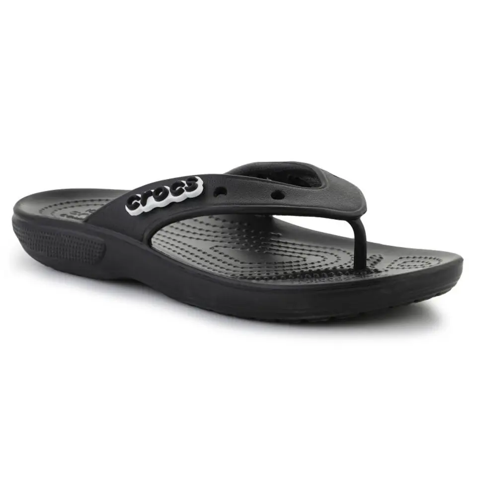 ⁨Japonki Crocs Classic Flip 207713 (kolor Czarny, rozmiar EU 36/37)⁩ w sklepie Wasserman.eu