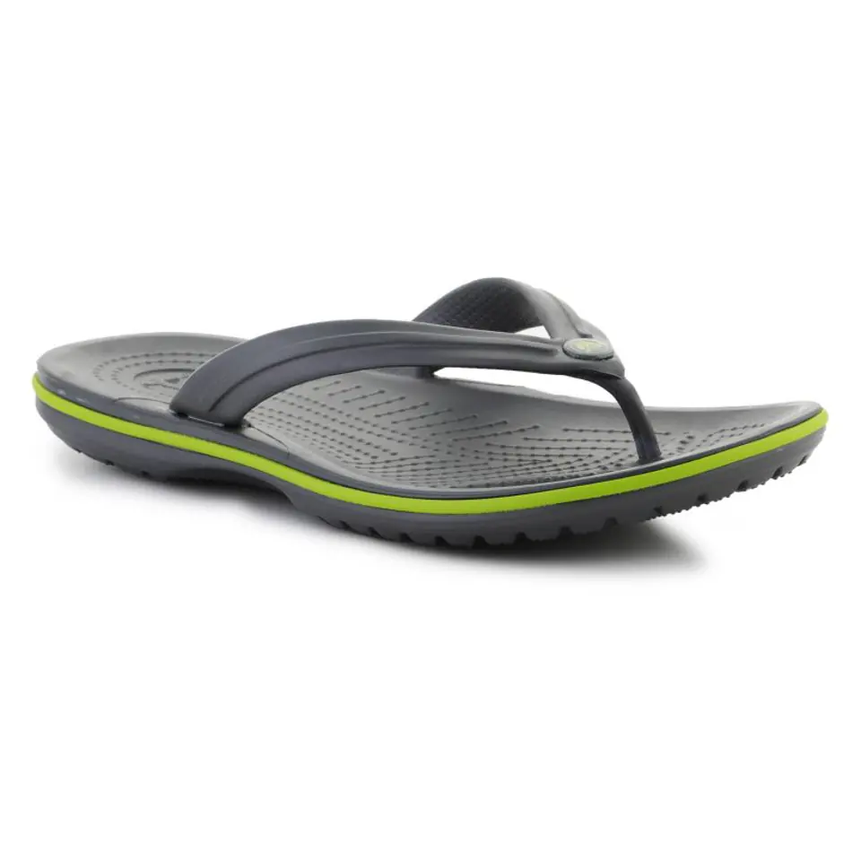 ⁨Klapki Crocs Crocband Flip grafitowo-zielone 11033 0A1 41-42⁩ at Wasserman.eu