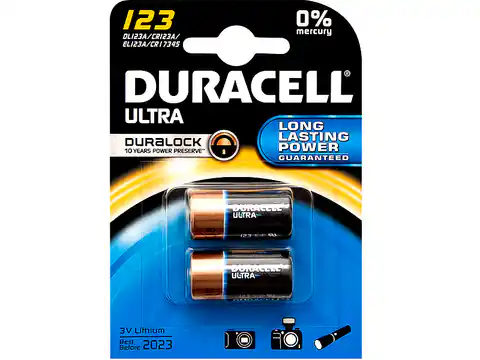 ⁨8702#                Bateria litowa 3v`cr123 duracell blister 2sztuki⁩ w sklepie Wasserman.eu