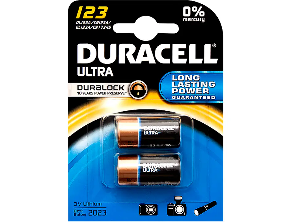 ⁨8702#                Bateria litowa 3v`cr123 duracell blister 2sztuki⁩ w sklepie Wasserman.eu