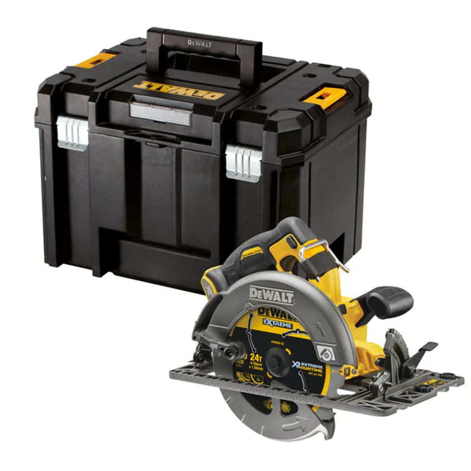 ⁨DeWALT DCS579NT-XJ portable circular saw 19 cm Black, Grey, Yellow 5800 RPM⁩ at Wasserman.eu