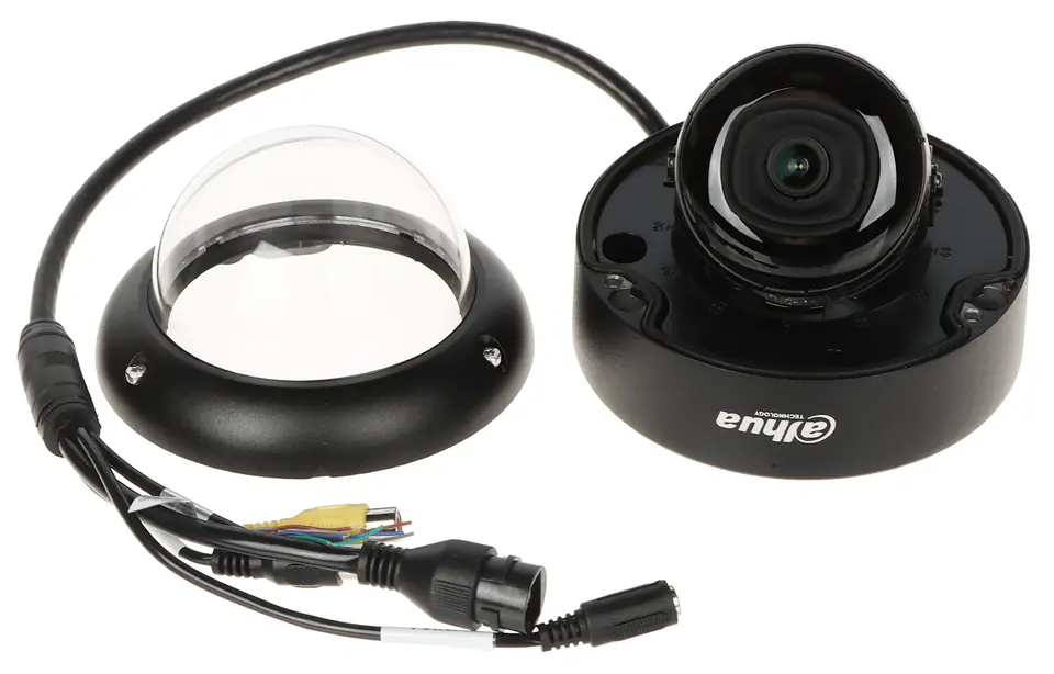 ⁨Dahua IPC-HDBW3541E-AS-0280B-S2-BLACK IP Cameras⁩ at Wasserman.eu