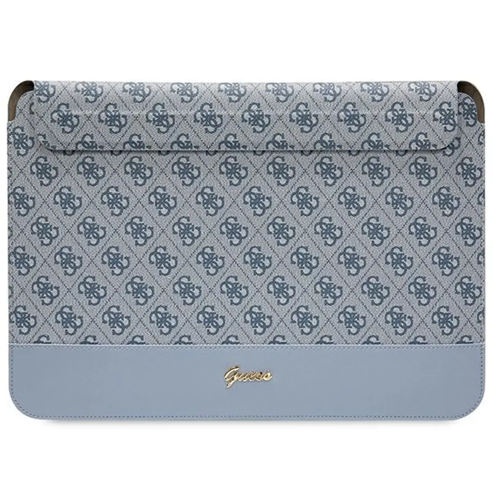 Guess Sleeve GUCS14PS4SGB 14" niebieski/ blue 4G Stripe Metal Logo w sklepie Wasserman.eu