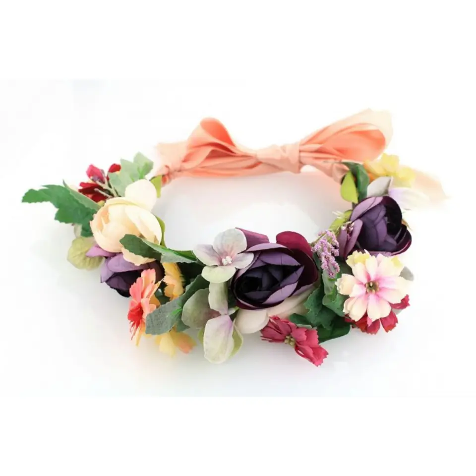 ⁨WREATH HEADBAND WREATH FLOWERS RICH W61⁩ at Wasserman.eu