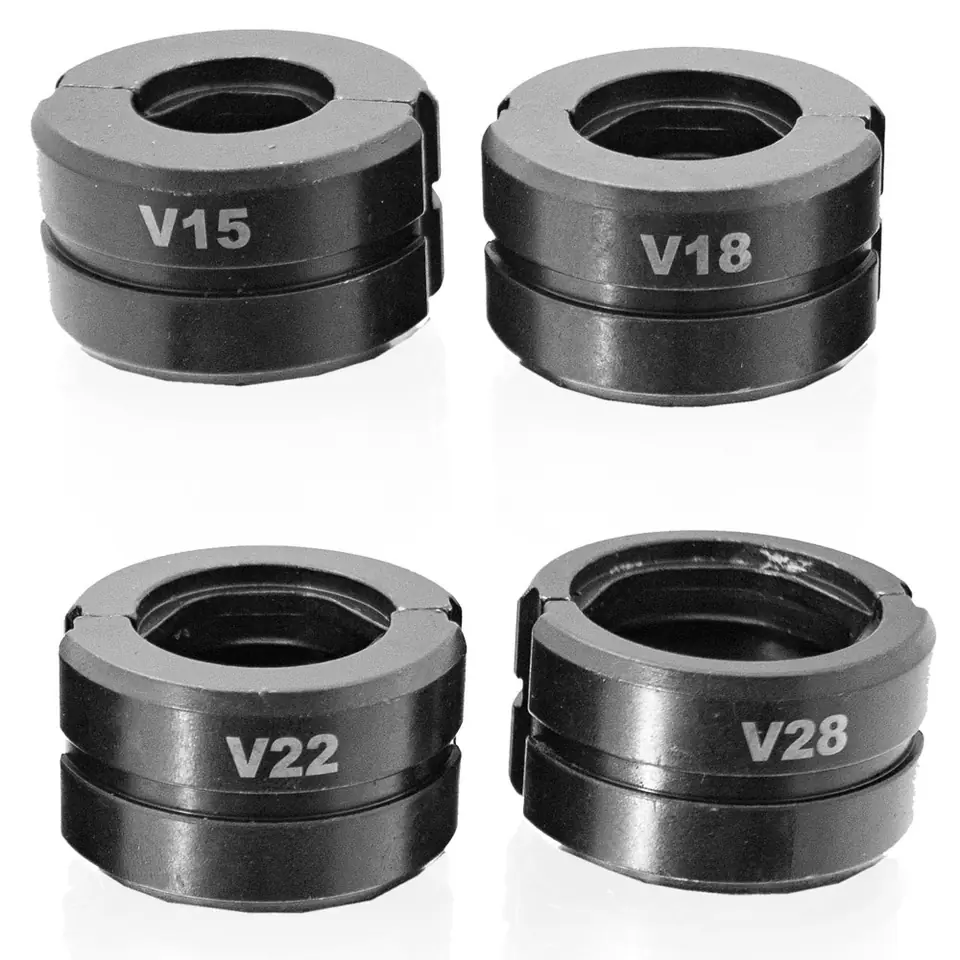 ⁨Złączki V do praski 15-28mm⁩ w sklepie Wasserman.eu