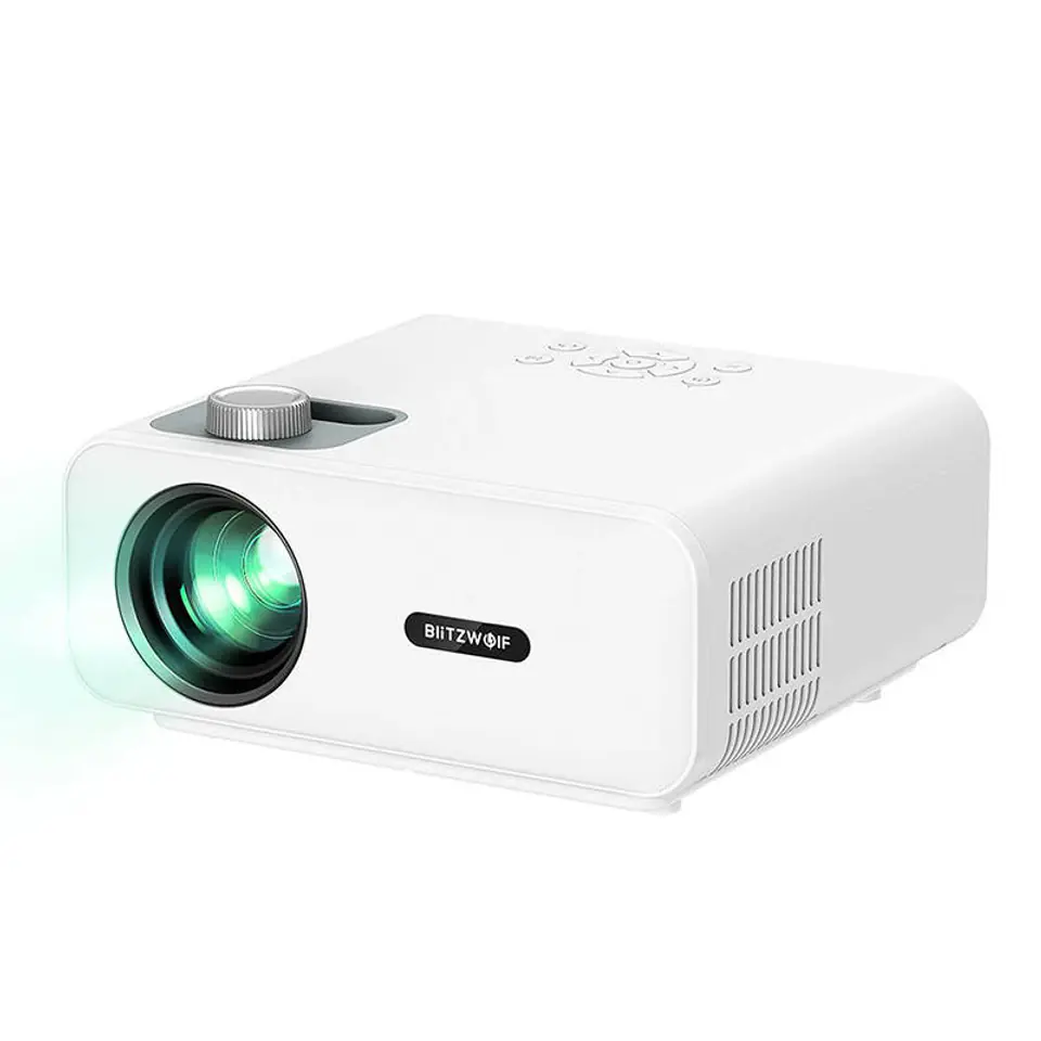 Rzutnik / Projektor LED BlitzWolf BW-V5 1080p, HDMI, USB, AV (biały) w sklepie Wasserman.eu