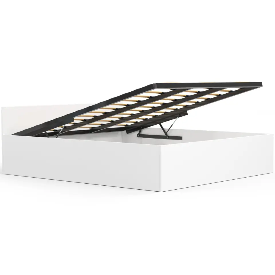 Bed 180x200 CLP with lifting frame White at Wasserman.eu