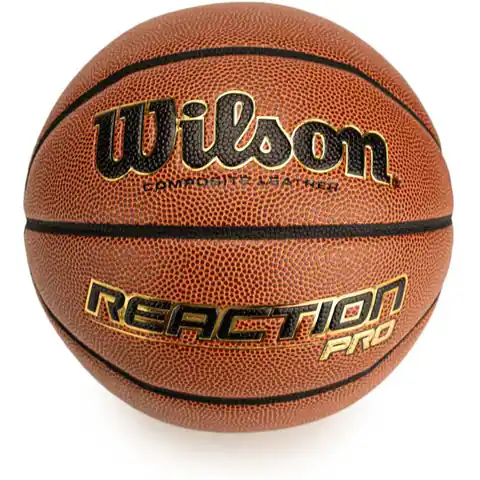 ⁨Wilson Reaction Pro 295 Basketball Brown WTB10137XB07⁩ at Wasserman.eu