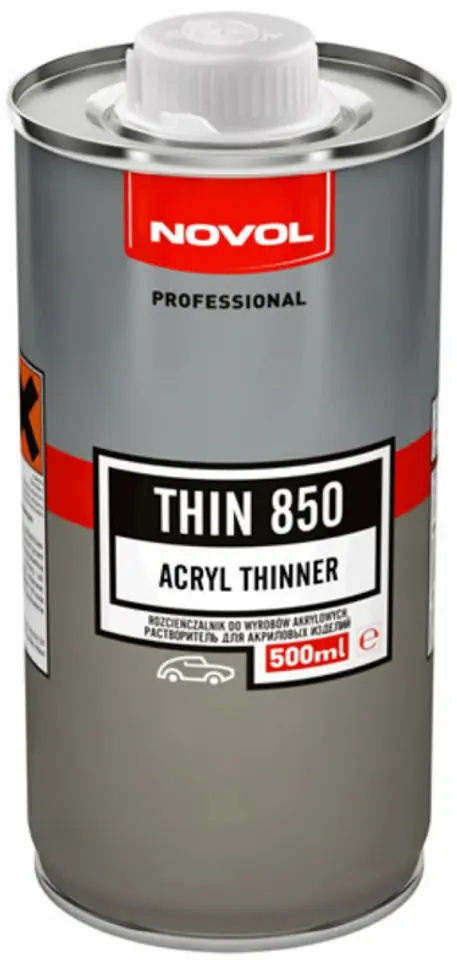 ROZCIEŃCZALNIK DO WYROBÓW AKRYLOWYCH THIN 850 0.5L w sklepie Wasserman.eu