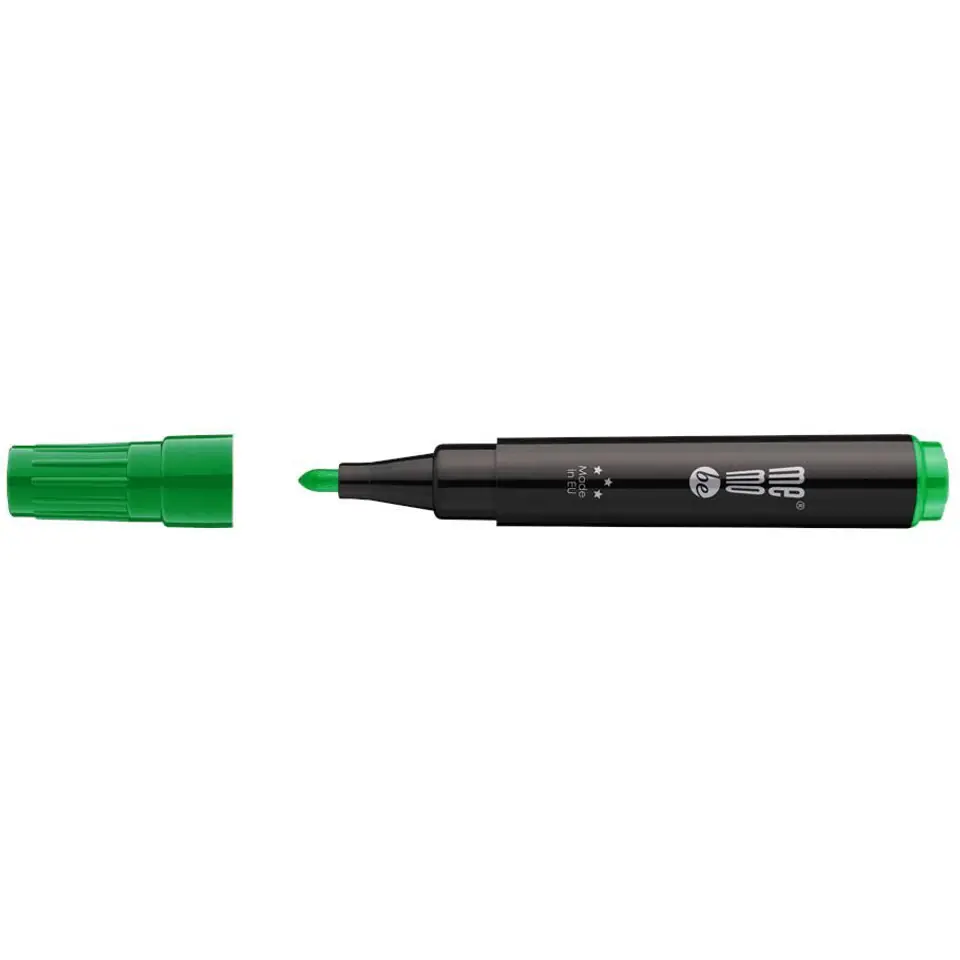 ⁨Marker permanentny M200 końcówka okrągła 3mm zielony MM200-04 MEMOBE⁩ w sklepie Wasserman.eu