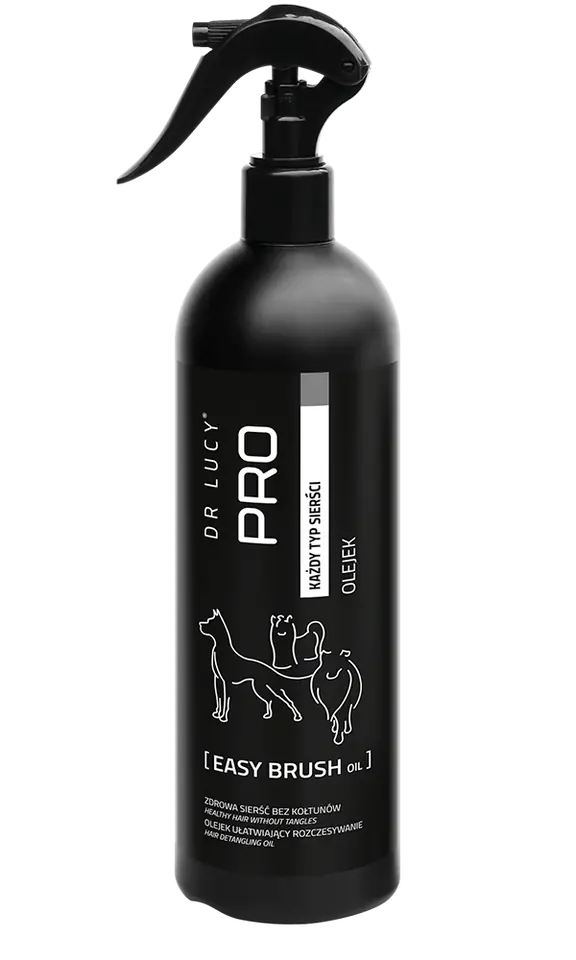 ⁨DR LUCY Olejek ułatwiający rozczesywanie (ze spłukiwaniem) [EASY BRUSH OIL] 500ml⁩ w sklepie Wasserman.eu