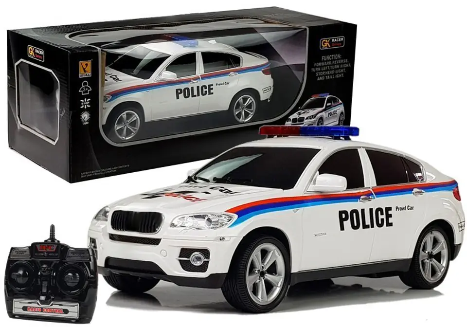 ⁨Auto Zdalnie Sterowane Policja Coupe R/C⁩ w sklepie Wasserman.eu