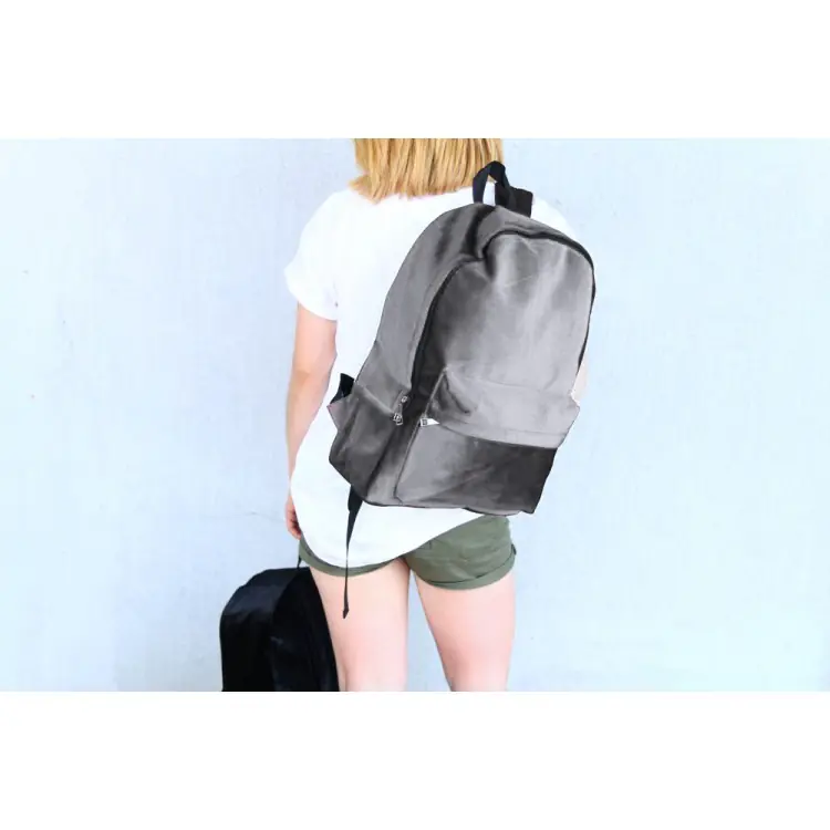 Plecak aksamitny VELVET SZARY PL33SZ w sklepie Wasserman.eu