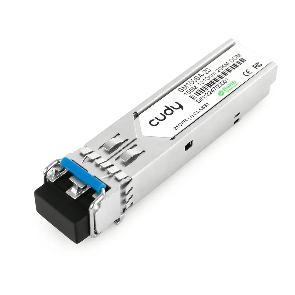 ⁨Moduł SFP 155Mb/s SFP, 1310nm FP SM,20km Cudy⁩ w sklepie Wasserman.eu