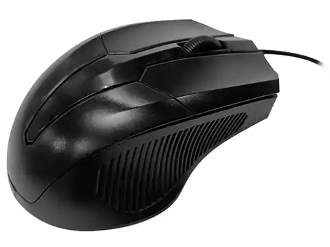 ⁨1 szt.  Mysz komputerowa LTC, przewodowa, czarna.⁩ w sklepie Wasserman.eu