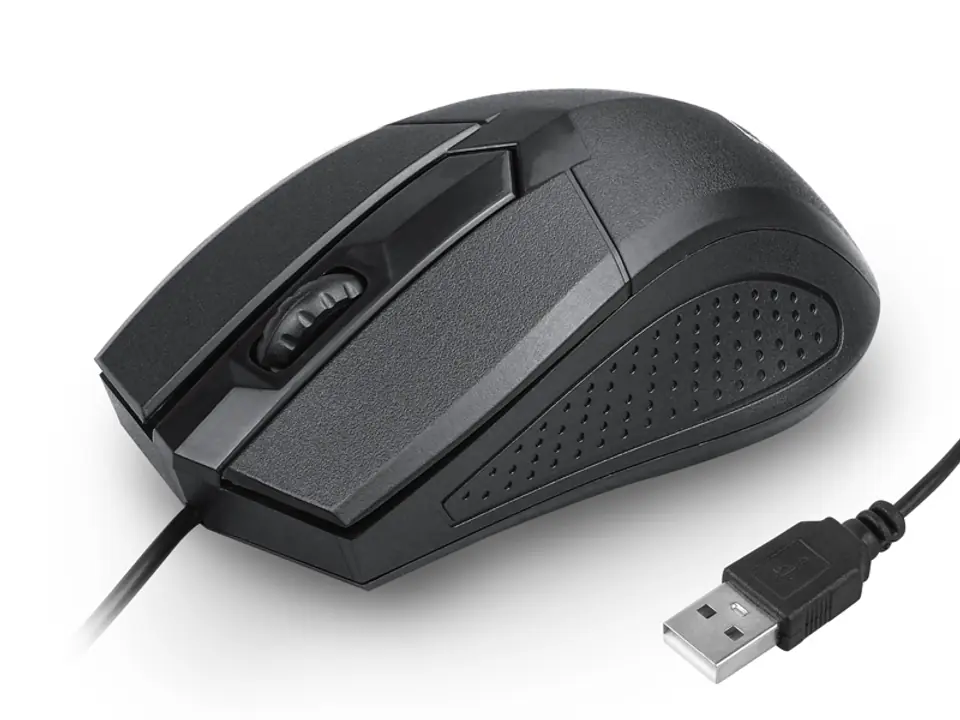 ⁨1 szt.  Mysz komputerowa LTC, przewodowa, czarna⁩ w sklepie Wasserman.eu