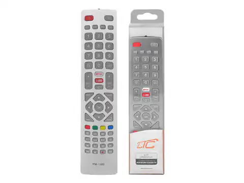 ⁨Remote control for LCD/LED TV Sharp RM-L1589, Netflix, Youtube. (1LM)⁩ at Wasserman.eu