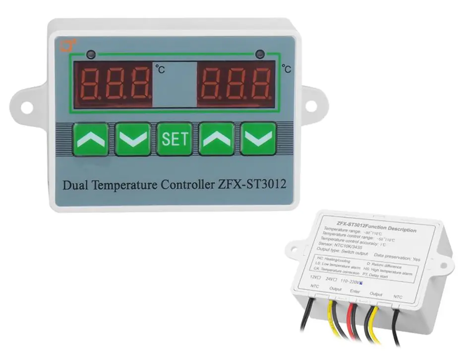 ⁨1 szt. PS Termostat 230v ZFX-ST3012⁩ w sklepie Wasserman.eu