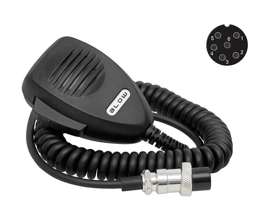 24-116# Mikrofon do cb 6pin w sklepie Wasserman.eu
