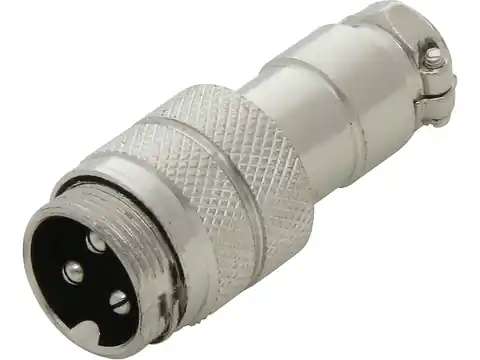 ⁨20-093# Gniazdo cb mikrofonowe 3pin na kabel⁩ w sklepie Wasserman.eu