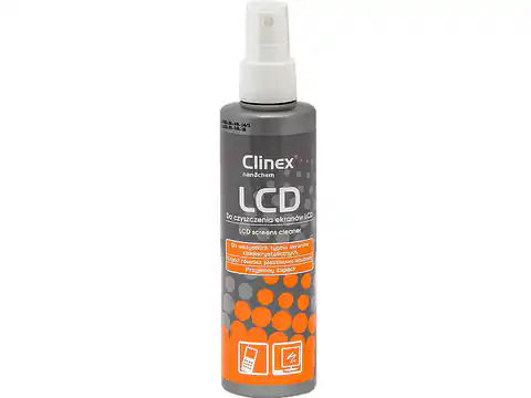 ⁨4169# Spray clinex do ekranów lcd 200ml⁩ w sklepie Wasserman.eu