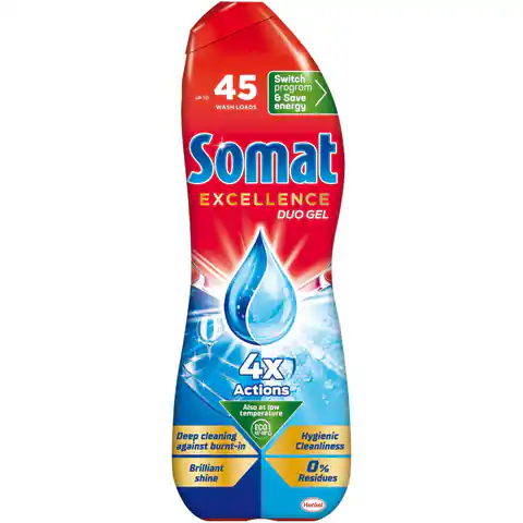 ⁨Żel do zmywarek SOMAT 810ml Excellence Duo Gel - Higieniczna czystość⁩ w sklepie Wasserman.eu