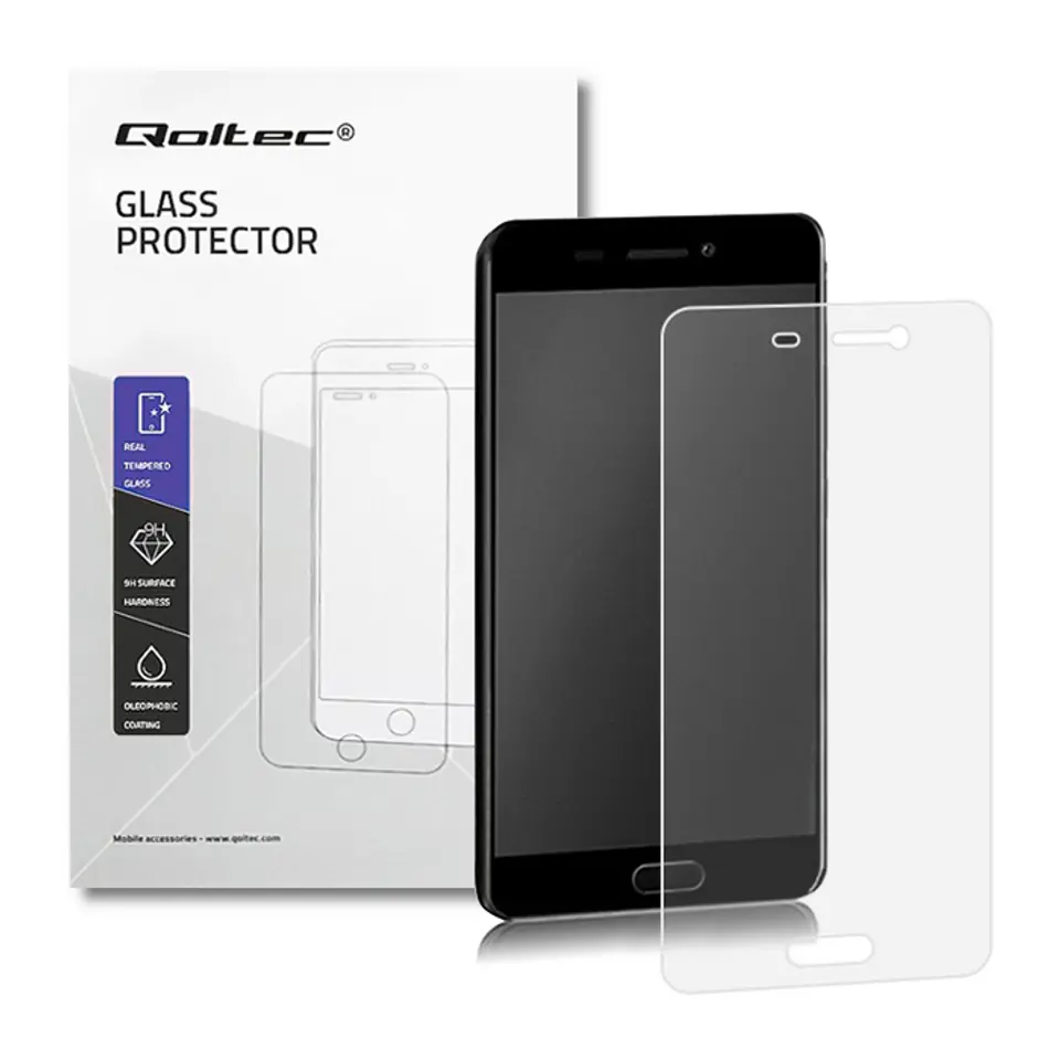 ⁨Qoltec PREMIUM tempered glass protector for Xiaomi Mi5 (0NC)⁩ at Wasserman.eu