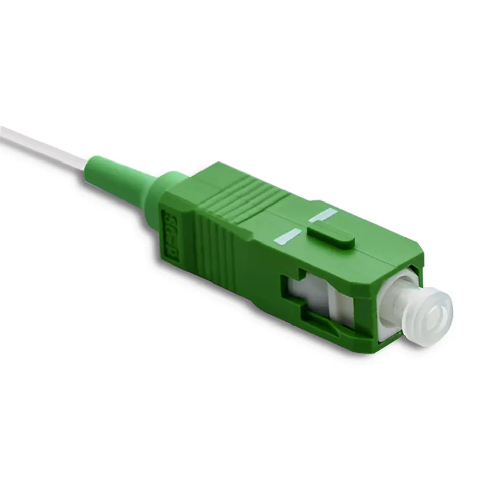 ⁨Qoltec Pigtail światłowodowy SC/APC | Singlemode | 9/125 | G652D | 1.5m⁩ w sklepie Wasserman.eu