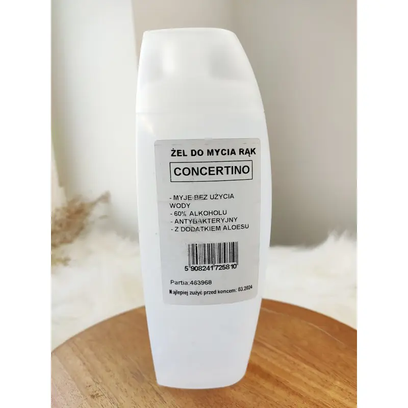 ⁨Żel antybakteryjny do mycia rąk 230 ml DEZ01⁩ w sklepie Wasserman.eu